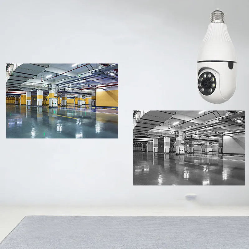 Minions model wireless intelligent surveillance camera on a stand with wide-angle lens