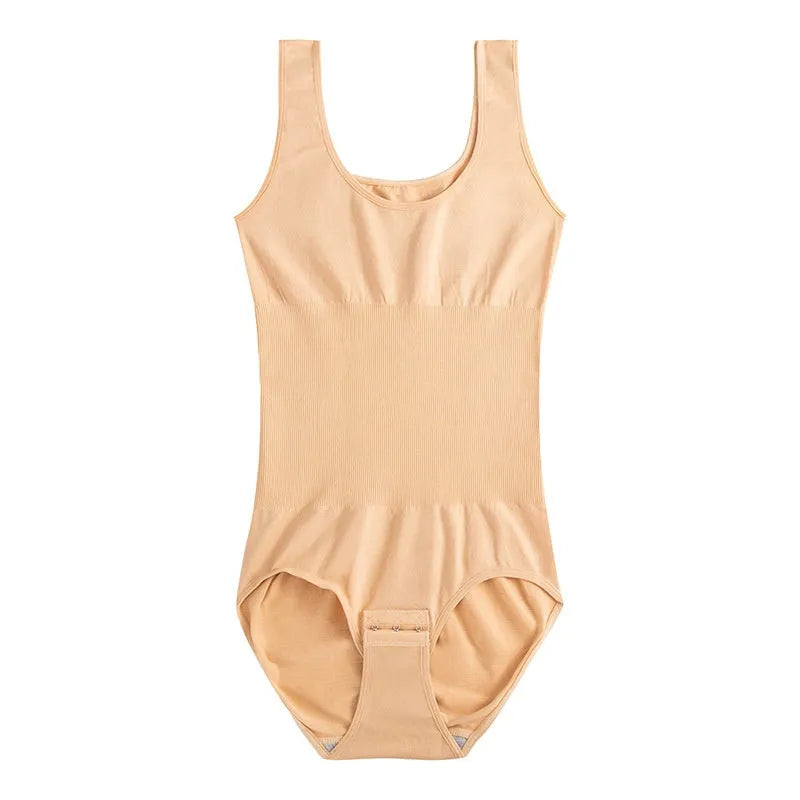 Seamless nylon bodysuit with waist support and hip lift functions in multiple colours