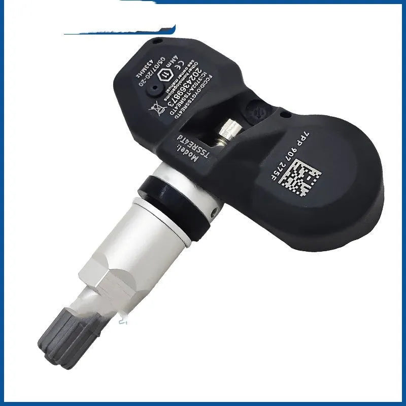 Black Audi-compatible car tyre pressure monitor with 1.9-inch LCD display showing pressure readings
