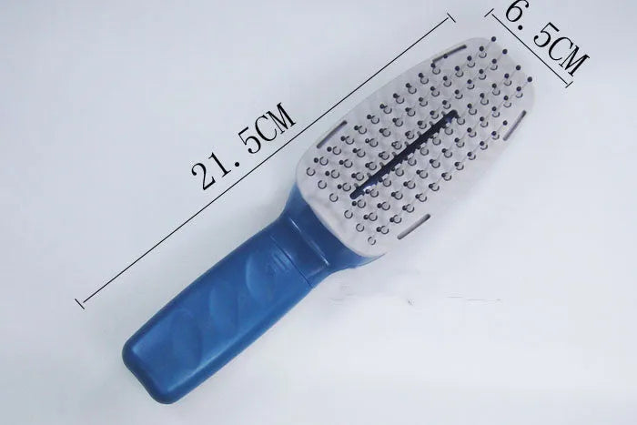 21.5cm pet grooming comb with ion and ozone purification, removable 78-tooth brush head