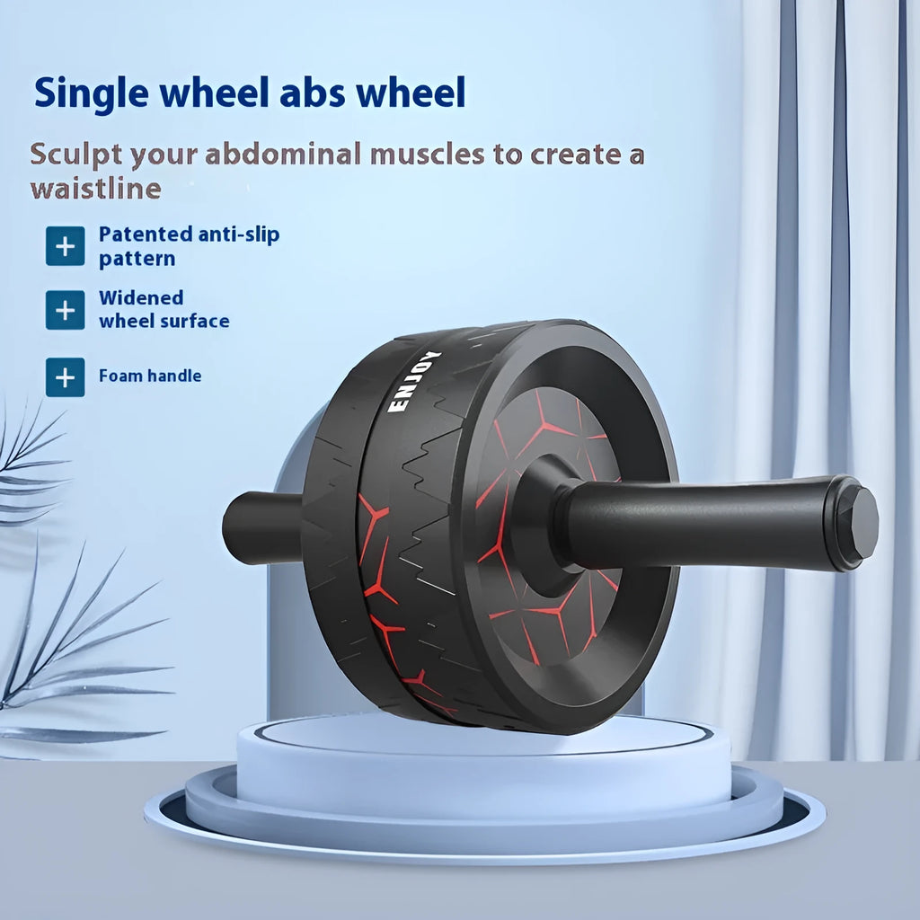 Flame pattern abdominal exercise wheel for core training in various colour options