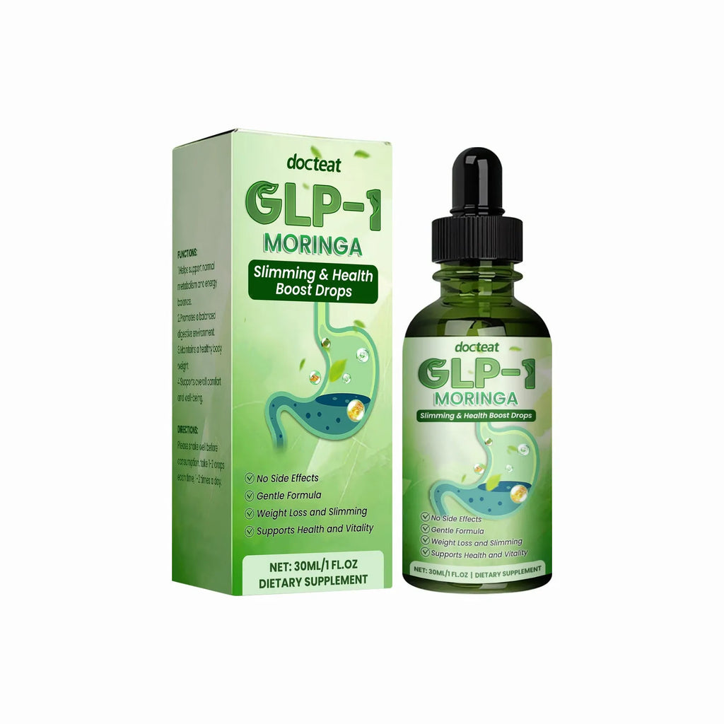 30ml glass dropper bottle of Vitamin B1 body supplement with traditional Chinese medicine extracts
