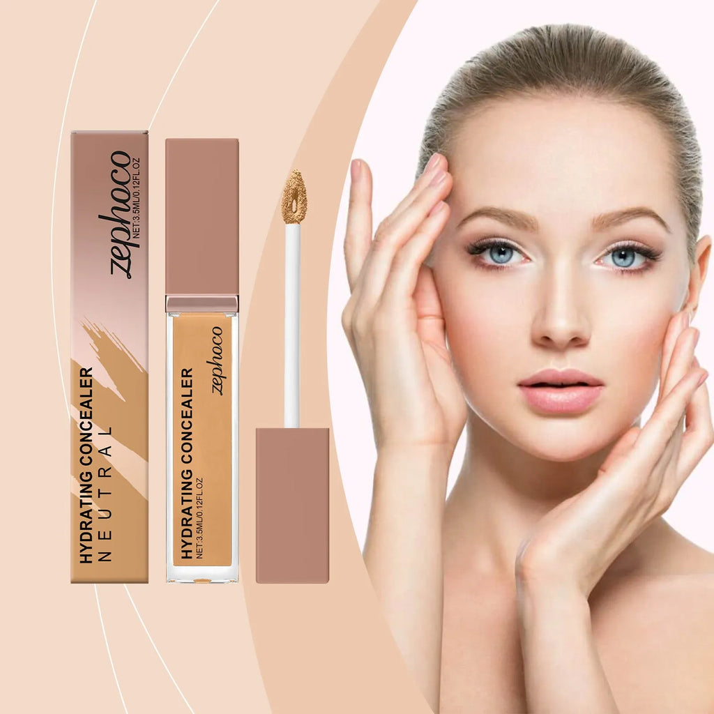 A 3.5ml tube of liquid foundation concealer for medium skin tones with a moisturising formula.