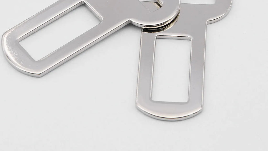 26mm silvery zinc alloy pet leash safety buckle with snap-hook design