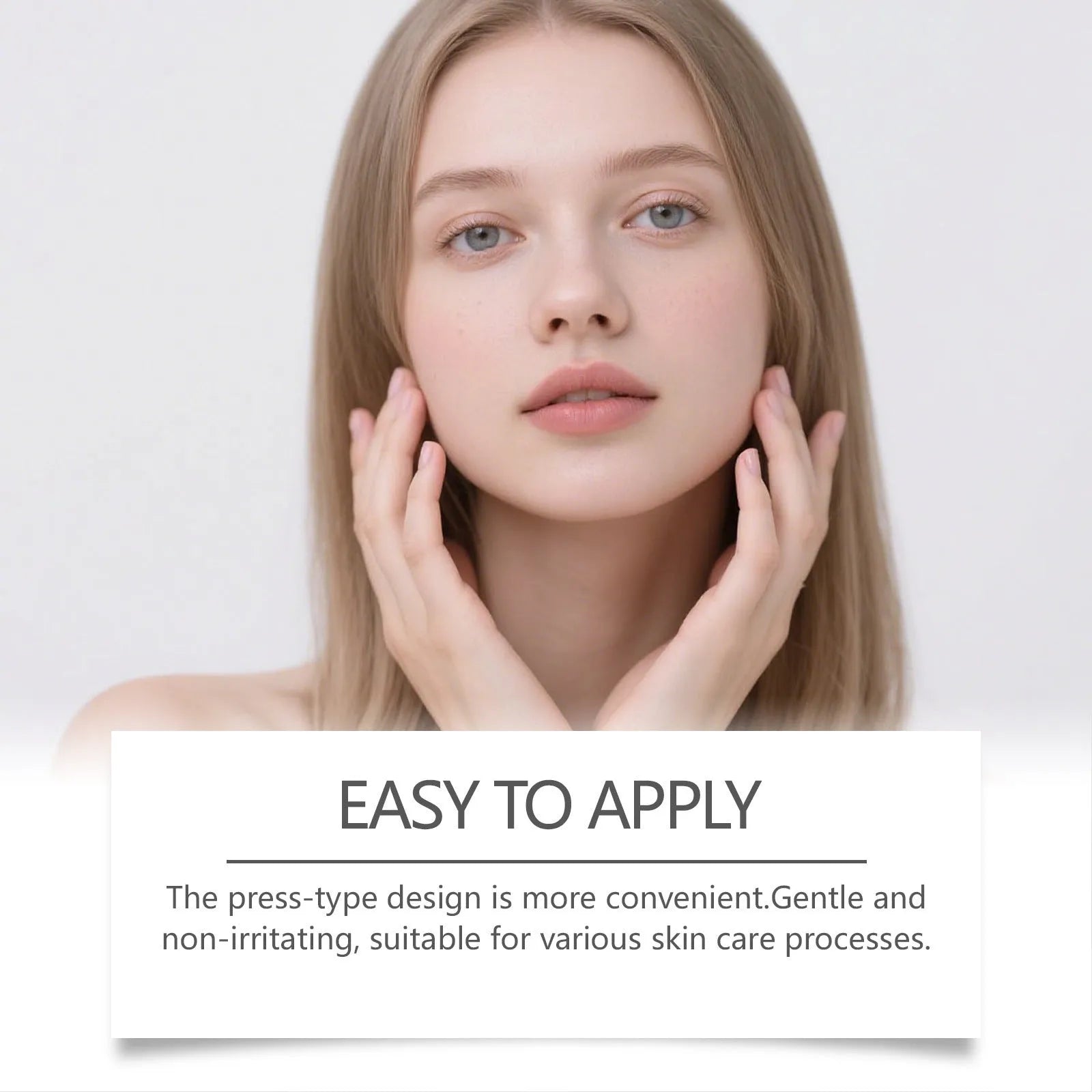 80ml bottle of facial exfoliating liquid with hyaluronic acid and salicylic acid formula