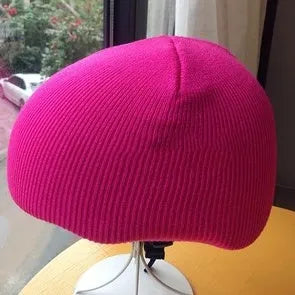 L size ski helmet decorative cover set with matching hat in 15 colour options for skiing