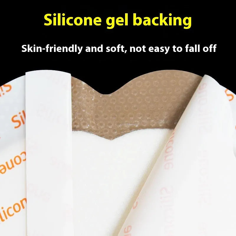 Silicone gel foam bedsore sticker in skin colour for pressure sore prevention with neutral soft hardness