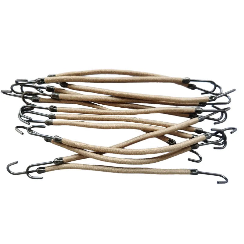 Double hook hair tools for wigs in solid colours with two adjustable attachment points