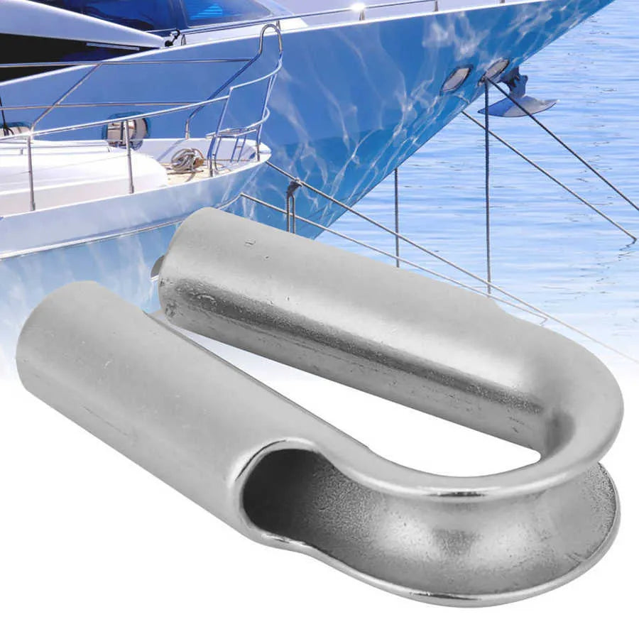 Stainless steel tubular chicken heart ring round sleeve ring set showing multiple sizes from M4 to M35