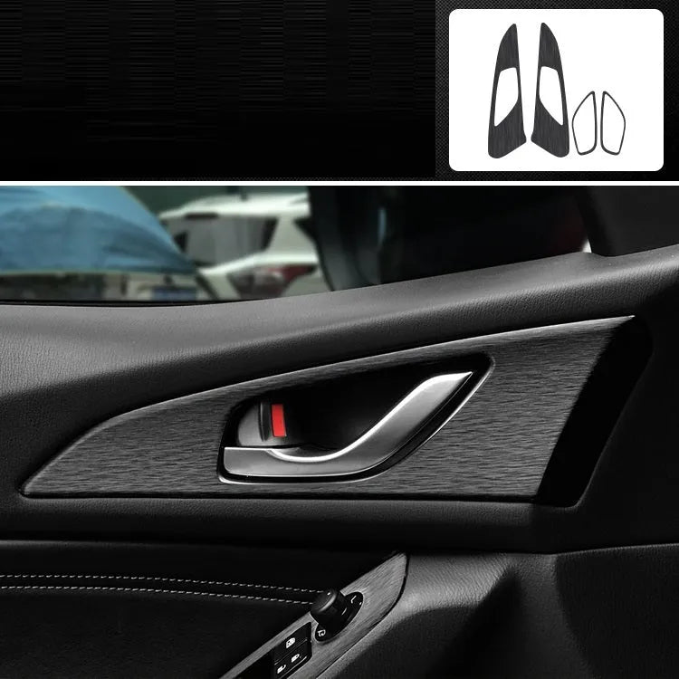 Unksera car interior decorative film sticker kit for centre console and instrument panel protection