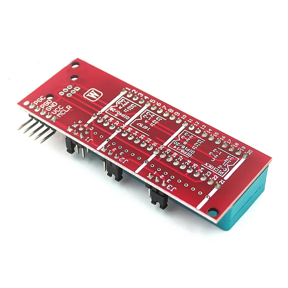 Offline simulation programmer burner for PIC microcontrollers with ICD2 socket