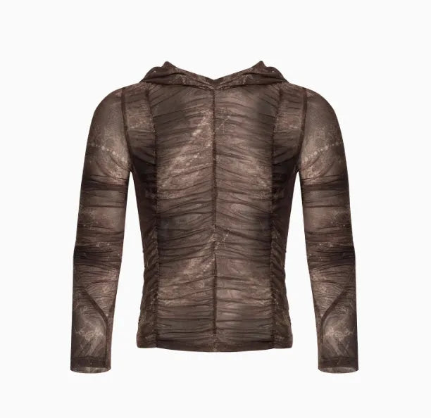 Boys lightweight ice silk bottoming shirt for printing pleating inner wear sets in picture colour.
