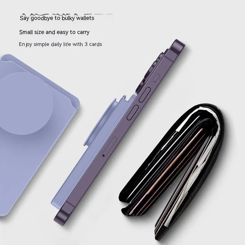 Minimalist magnetic phone holder for iPhone in five office-friendly colours