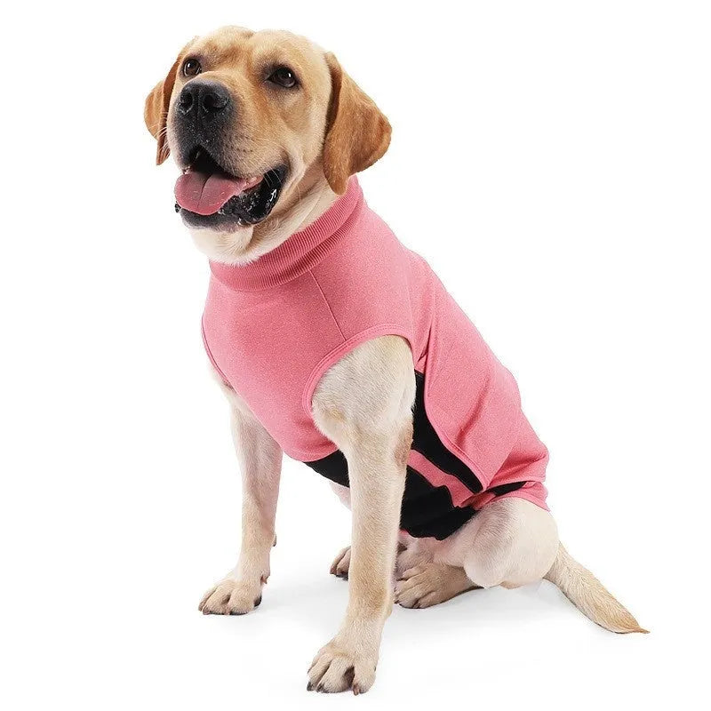 Grey pet mood soothing clothes for cats and dogs in cotton polyester, sizes XS to XXXL