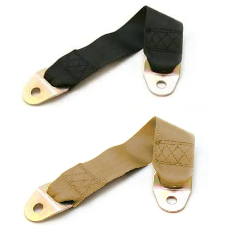 Electric door limit fixing strap replacement part for vehicle doors in three style options