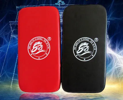 Square red taekwondo foot target for martial arts training measuring 40x20x10cm
