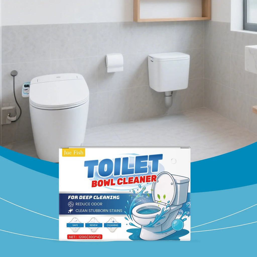 Toilet cleaning powder sachets with sodium bicarbonate formula for removing urine stains and odours