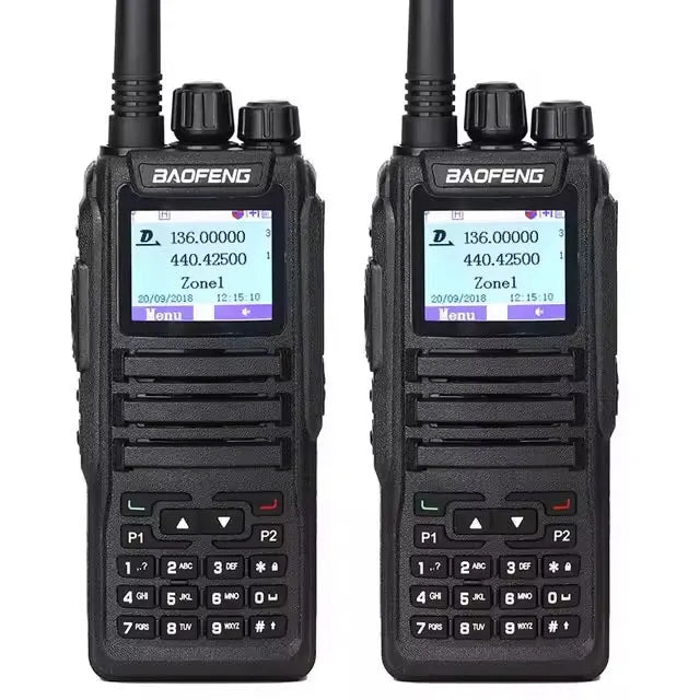 DM-1701 digital interphone with dual time slot, 999 channels, 5W RF output, lithium battery
