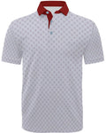 3D printing men's short sleeve t-shirt with zipper decorations on mesh fabric in Japanese retro style