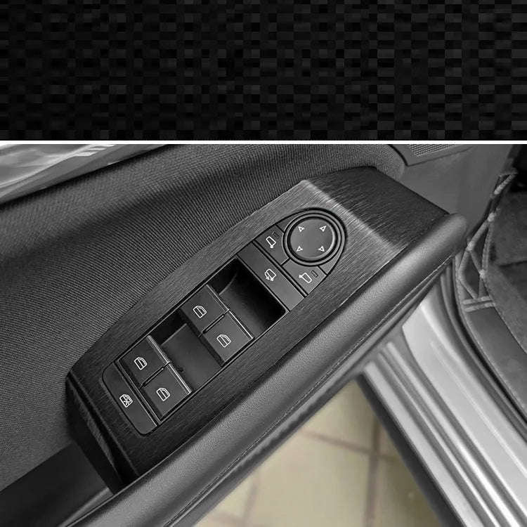 Unksera car interior decorative film sticker kit for centre console and instrument panel protection
