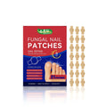 Nail care patch pack containing 21 patches with ginger and mint leaf ingredients