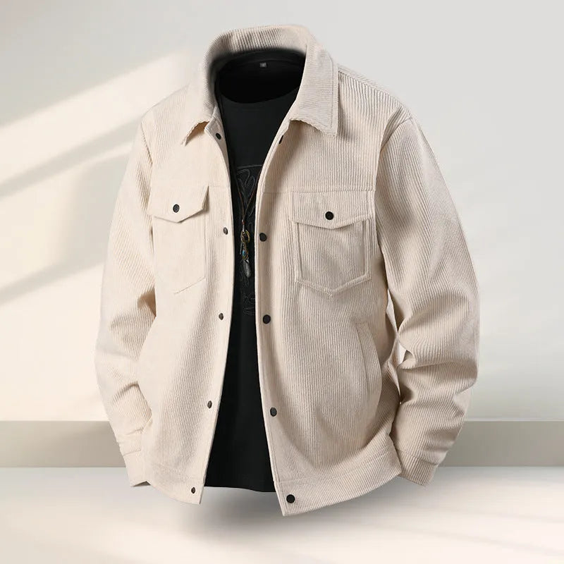 Slim-fit Lycra coat in black, coffee, green, or white with polyvinyl alcohol fibre lining, sizes M to 3XL for plus-size daily wear