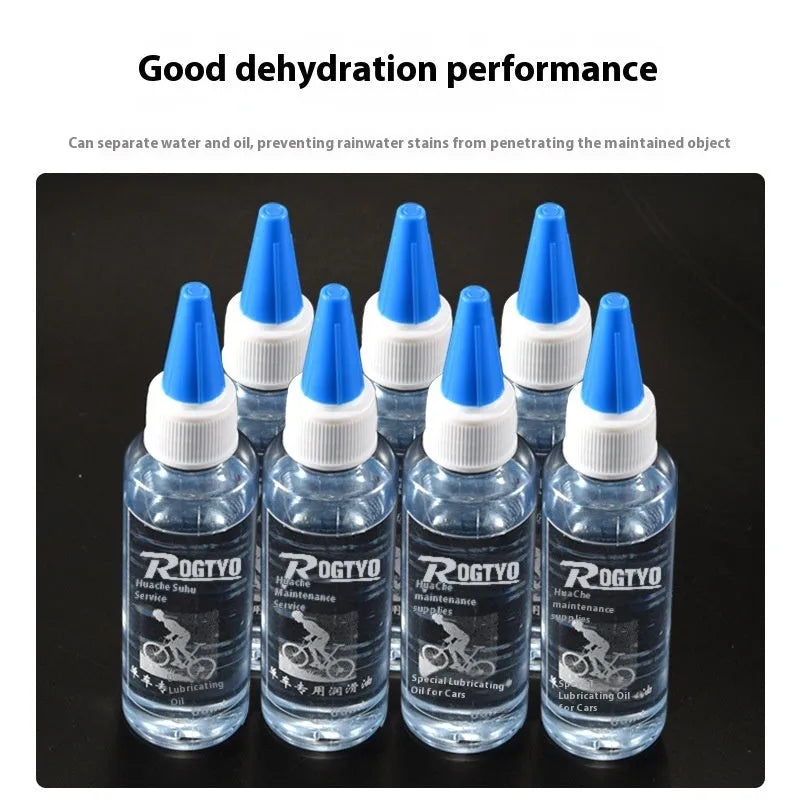 60ml bottle of bicycle chain lubricating oil for maintenance and rust prevention