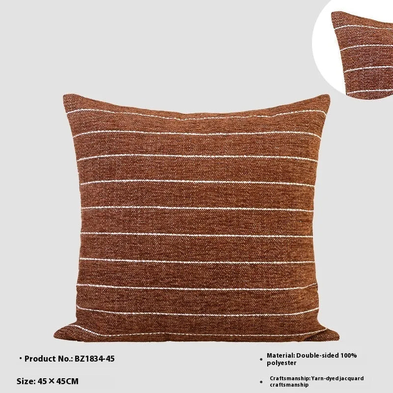 45cm square pillow cushion with feather velvet filler in Chinese ancient style design