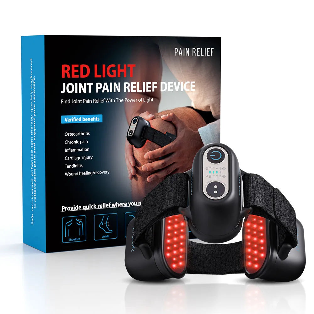 Black adjustable shoulder pad physiotherapy instrument with straps for joint and muscle support