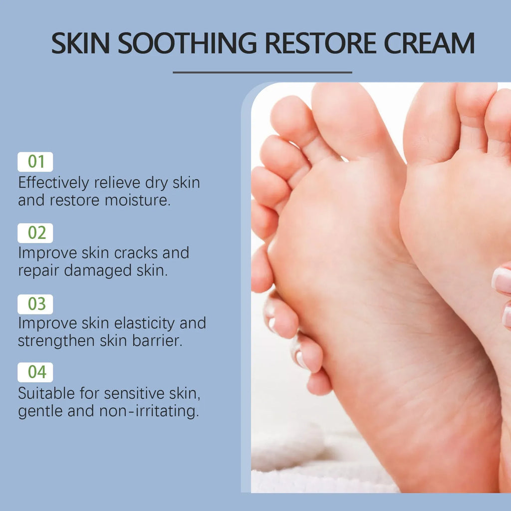 20g tube of body neck cream with botanical ingredients including mint leaf and tea tree oil