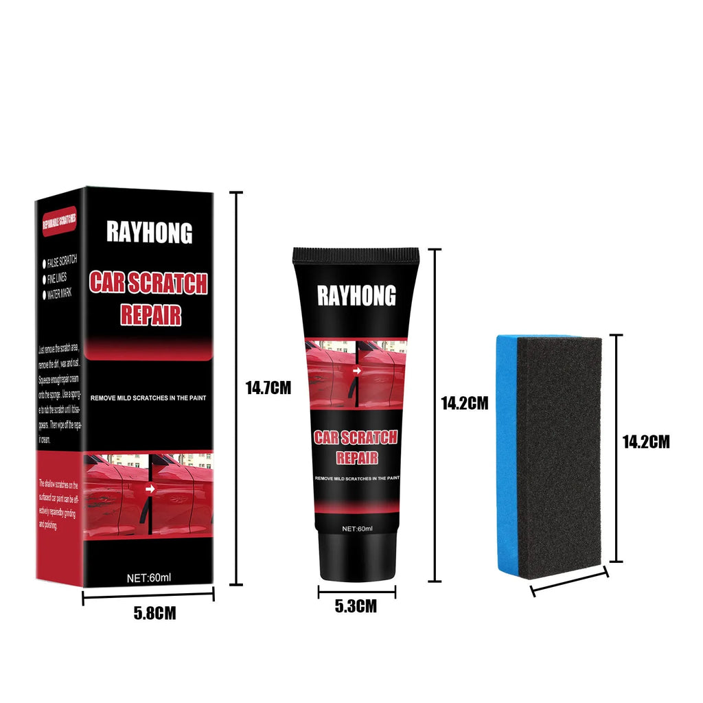60ml bottle of car scratch removal repair wax for paint surface polishing.
