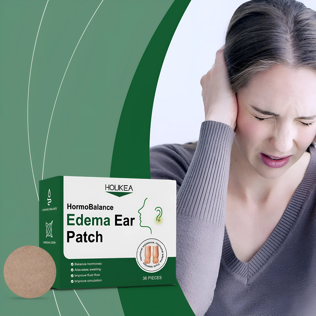 Edema Ear Patch pack of 36 tablets with wormwood, aesculus chinensis, dandelion root and yam extract