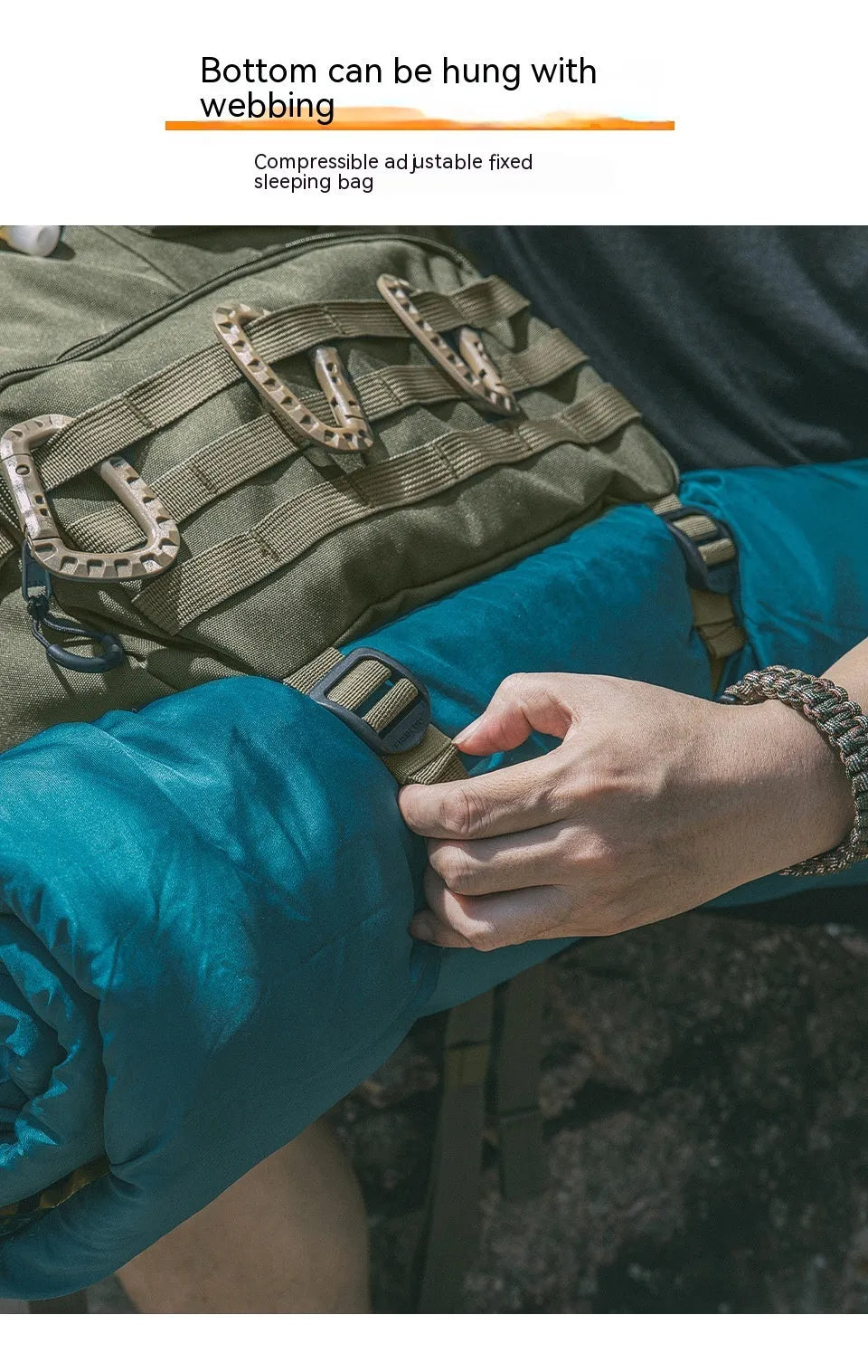 Tactical backpack in Army Green with 20-35L capacity, waterproof nylon, and 17-inch size for outdoor use.