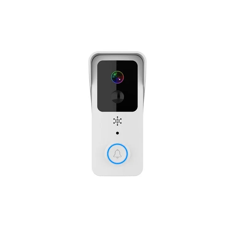 Waterproof smart home visual doorbell with HD remote intercom and APP notifications for security
