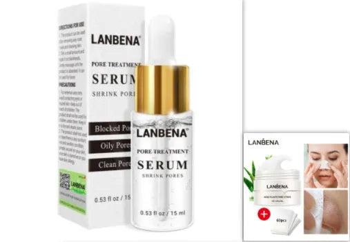 15ml pore treatment serum with witch hazel flower water for blackhead care and large pores