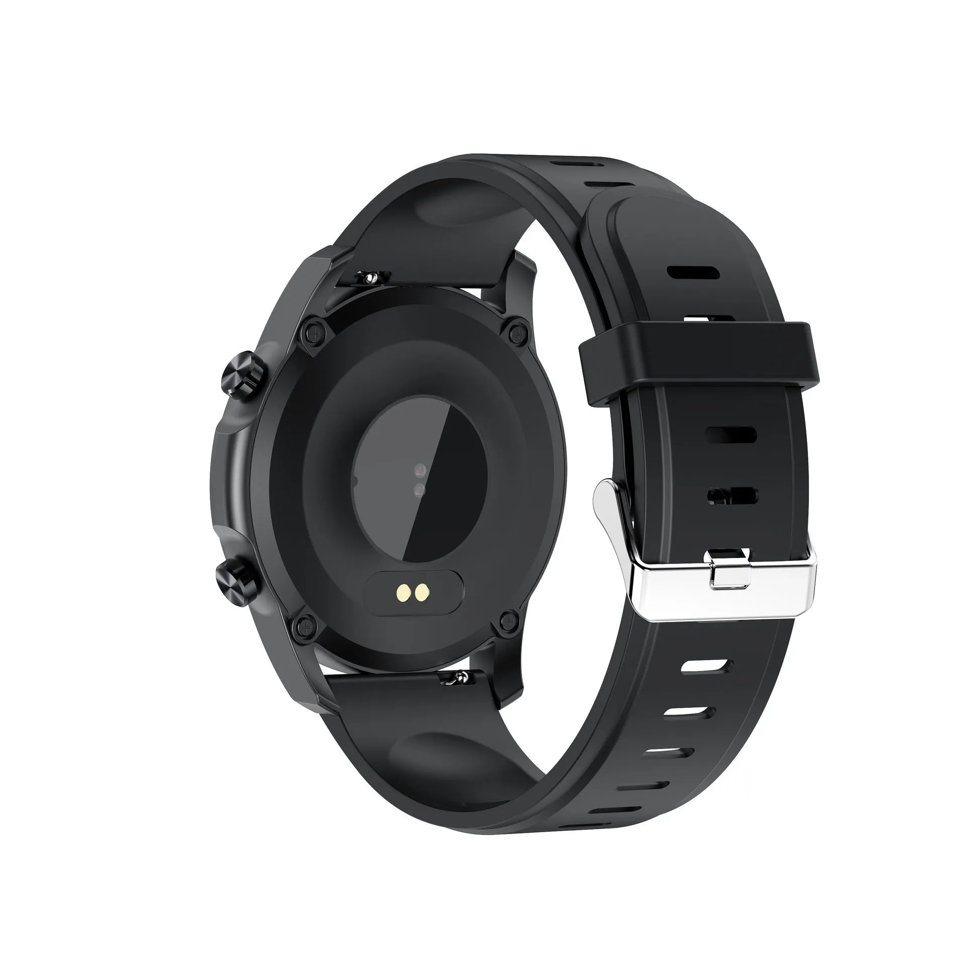 Youth2 Body Temperature Smart Bracelet in black or grey with 1.3-inch screen and zinc alloy case