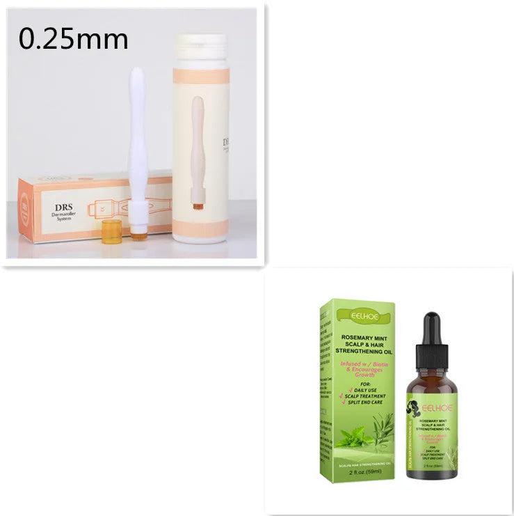 Rosemary Mint Hair Growth Fluid 59ml bottle with natural plant extracts for hair nourishment