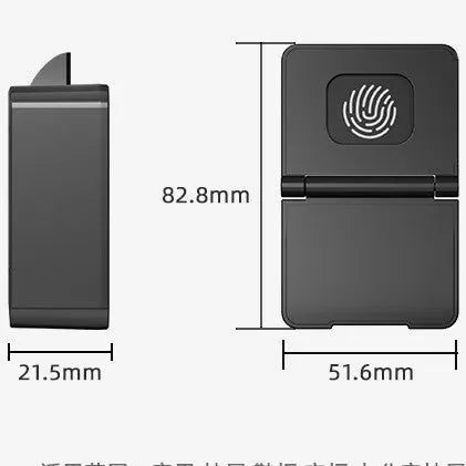 F079 invisible lock with key for drawers and wardrobes, no-punch installation, modern simplicity design