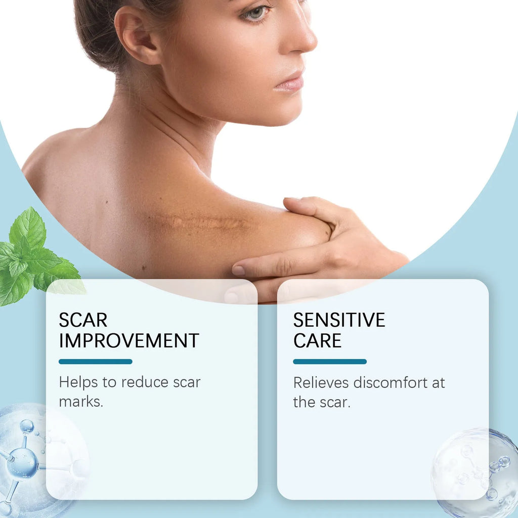 One roll of transparent silicone scar patch paster for scar management.