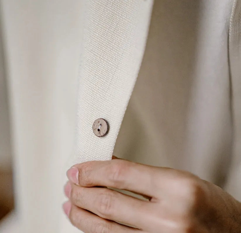 Bamboo pattern Cuban collar shirt for men in light apricot colour with plant and flower design