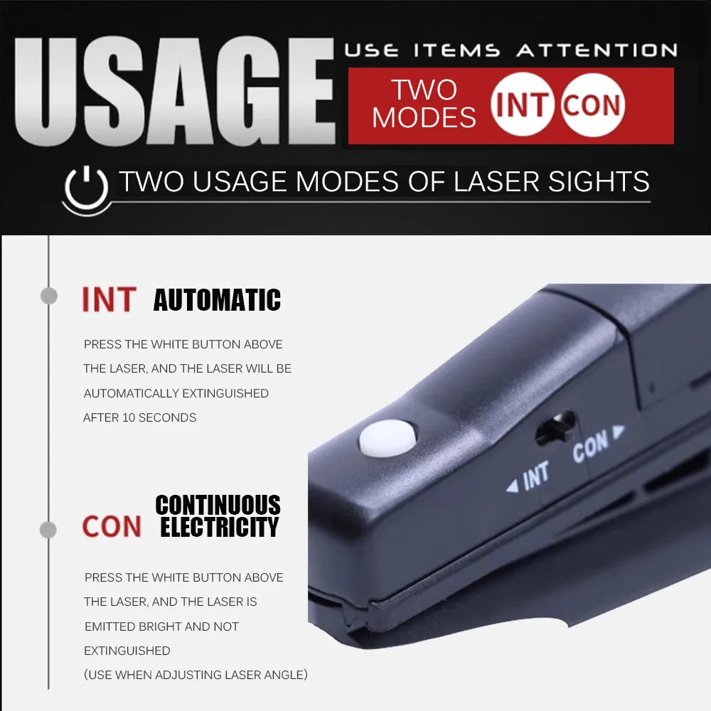Black golf laser aiming instrument for push cart putting alignment