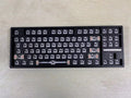 DIY mechanical keyboard kit with hot-swappable seat in multiple colour options including black, white, pink, and transparent cases