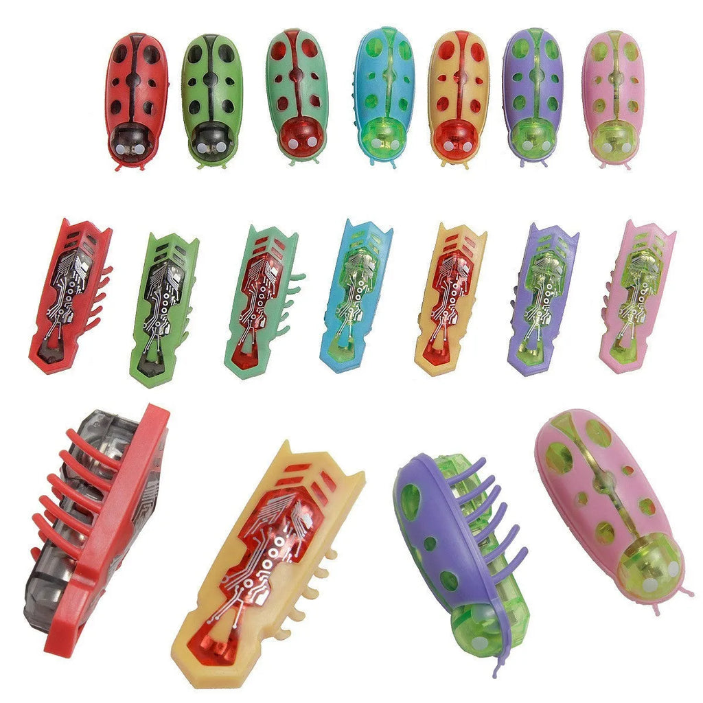 Electric toothbrush worm cat teaser toy showing 4.5cm insect design in green and black colour variation
