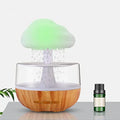 Raining cloud design desk humidifier and mushroom night light with aromatherapy diffuser