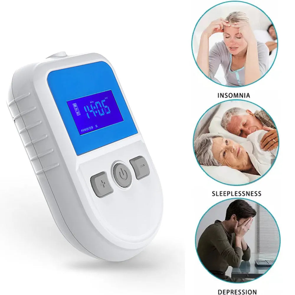 White HSM04 Low Frequency Pulse Therapy Instrument for insomnia treatment