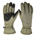 Outdoor camouflage gloves with anti-slip palm and touchscreen fingertips for winter sports