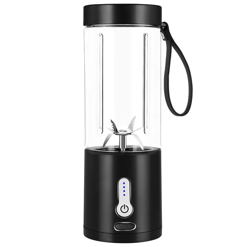Portable rechargeable blender with 530ml plastic cup in choice of colours
