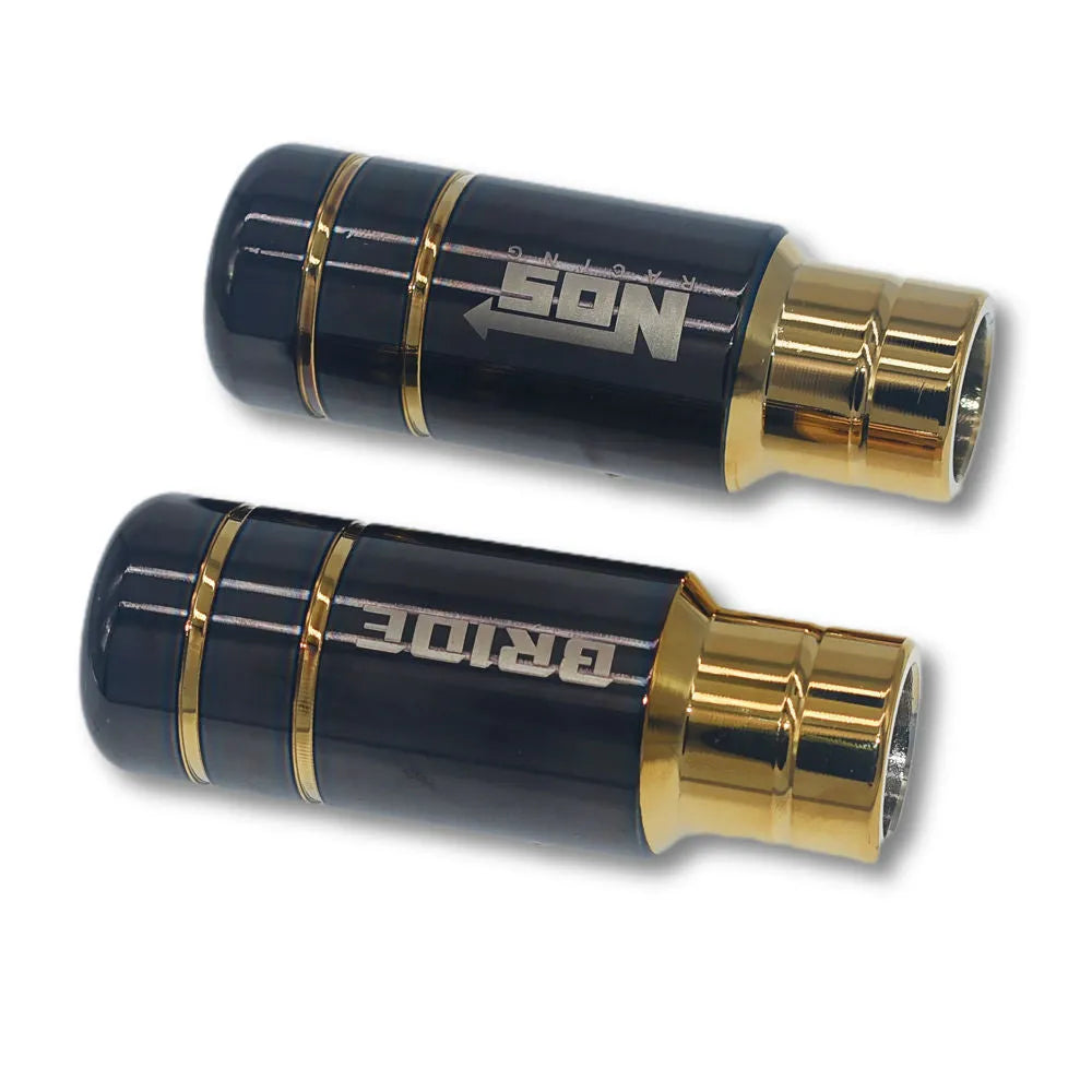 Roasted blue stainless steel gear shift head for cars with aluminium alloy construction and universal fit