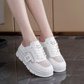 Women's black mesh half slippers with a round toe and rubber sole on a white background.