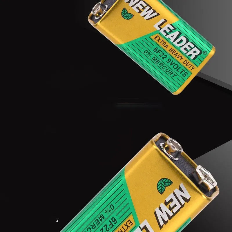 Xinlida 9V alkaline battery with 6F22 terminals for wireless devices